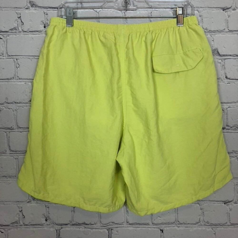 Patagonia Mens Baggies Shorts Longs 7" Size M Yellow - Picture 3 of 6